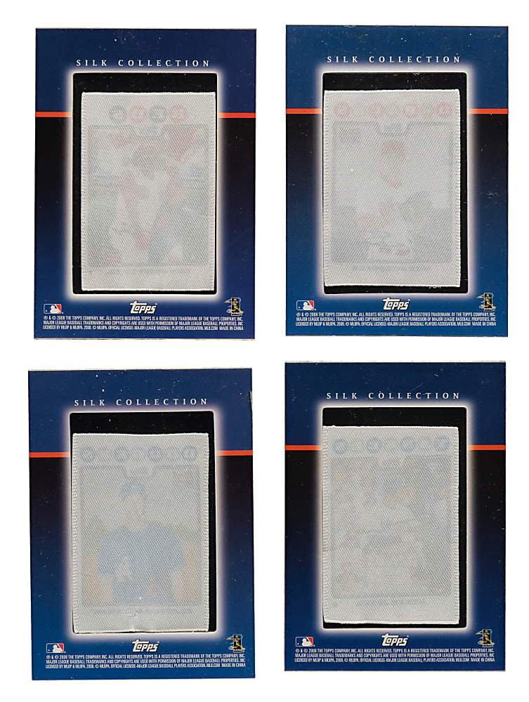 2008 Topps and Update & Highlights Silk Collection Complete Set Pair (2 Sets, 200 Cards) - All #/50