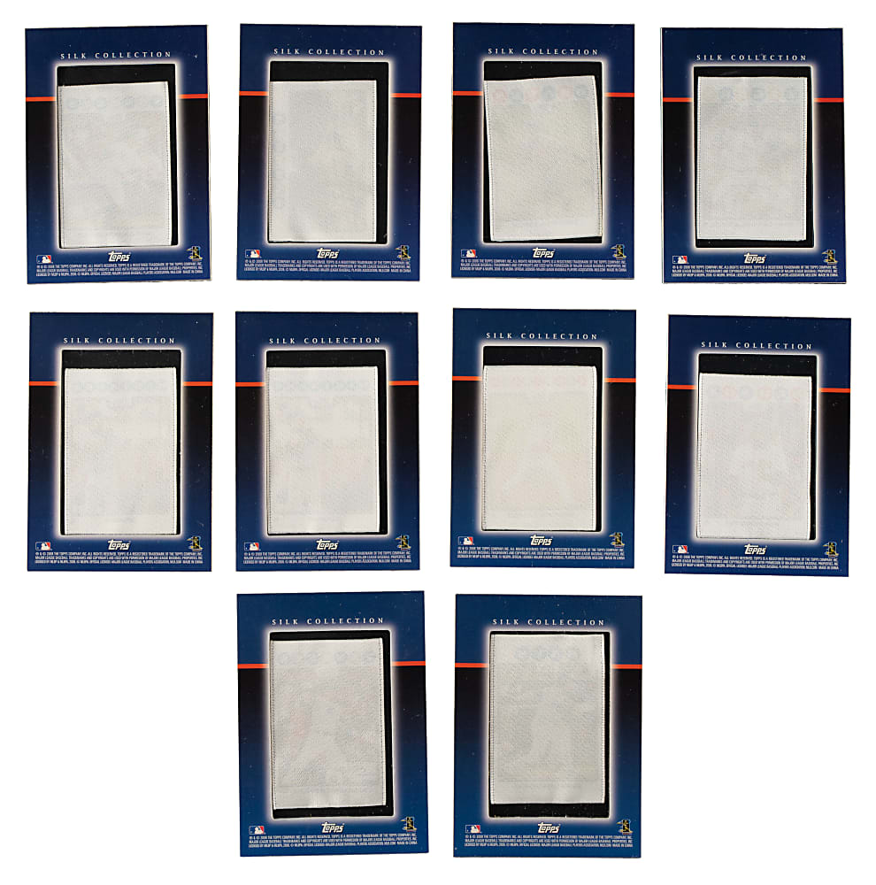 2008 Topps and Update & Highlights Silk Collection Complete Set Pair (2 Sets, 200 Cards) - All #/50