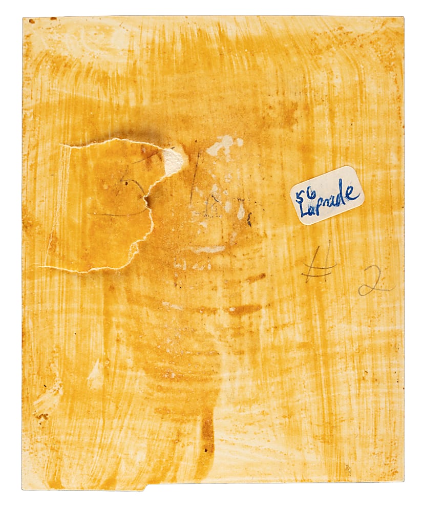 1954-1955 Topps Hockey #56 Edgar Laprade - Original Card Artwork