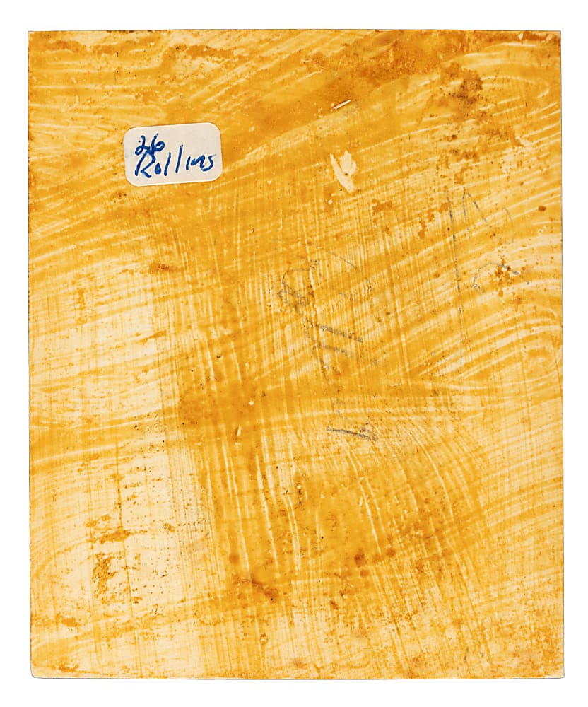 1954-1955 Topps Hockey #26 Al Rollins - Original Card Artwork