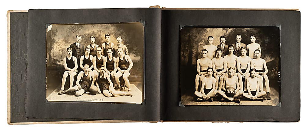 1910 to 1940s Indiana High School Baseball and Basketball Photograph Collection (48)