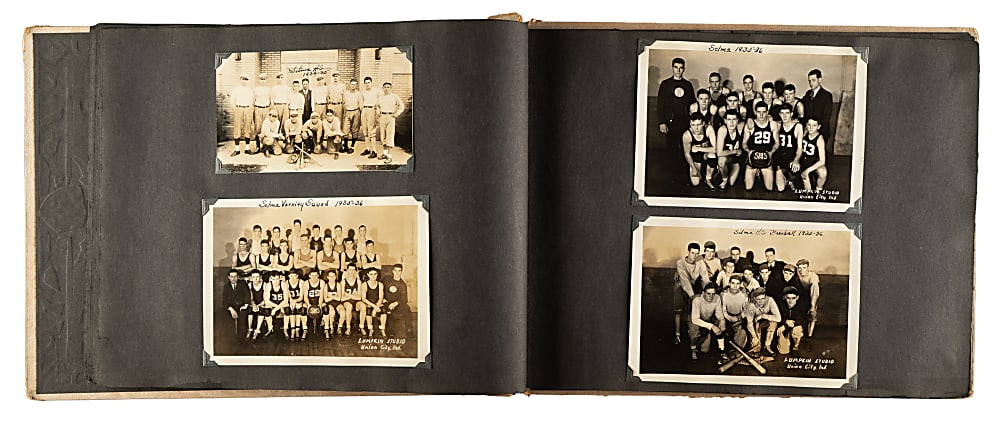 1910 to 1940s Indiana High School Baseball and Basketball Photograph Collection (48)