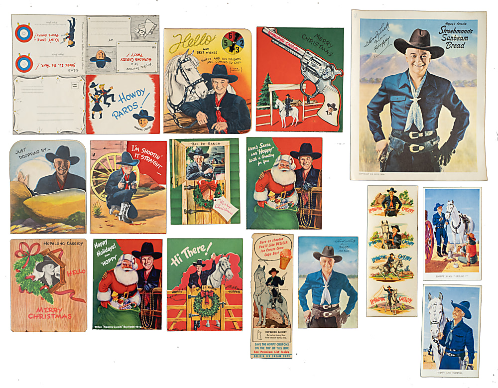 1950 "Hopalong Cassidy" Birthday and Greeting Card Collection (31)