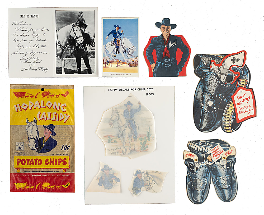 1950 "Hopalong Cassidy" Birthday and Greeting Card Collection (31)