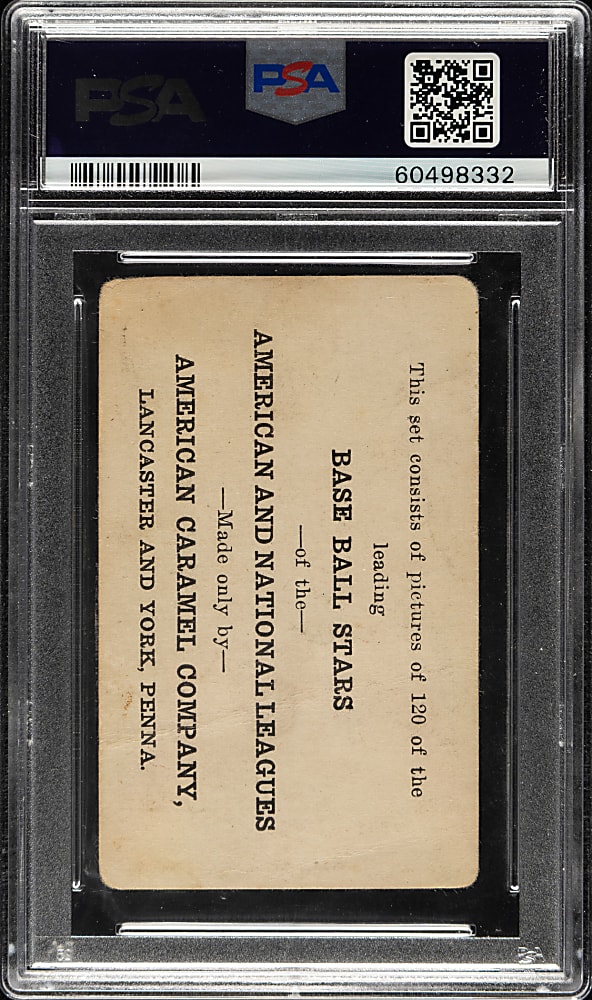 1922 E121 American Caramel (Series of 120) "Babe" Ruth Holding Bird PSA POOR 1