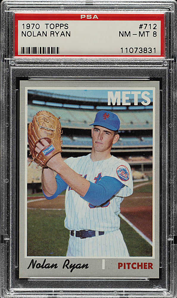 1970 Topps #712 Nolan Ryan PSA NM-MT 8