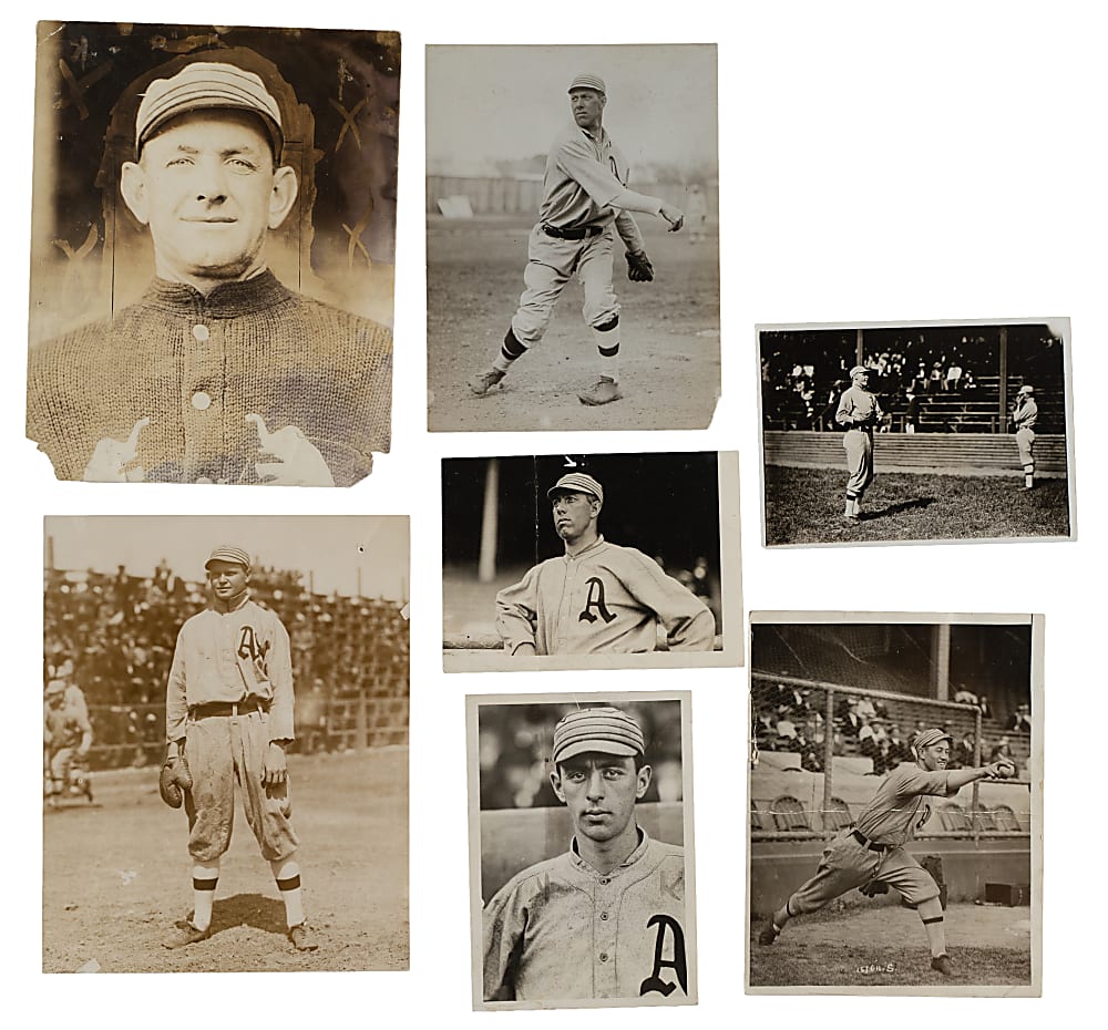 1910s to 1940s Philadelphia Athletics Vintage Photograph Collection (34) Including Baker, Collins, Foxx, Mack, and Plank
