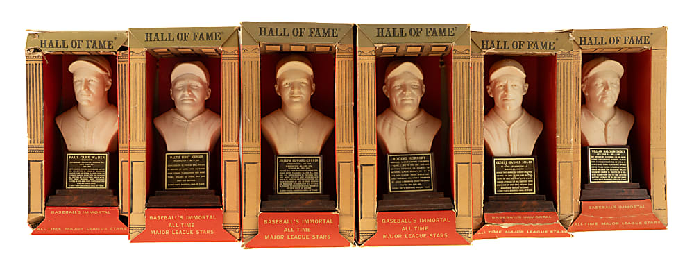 1963 Hall of Fame Busts Complete Set In Original Boxes (20)