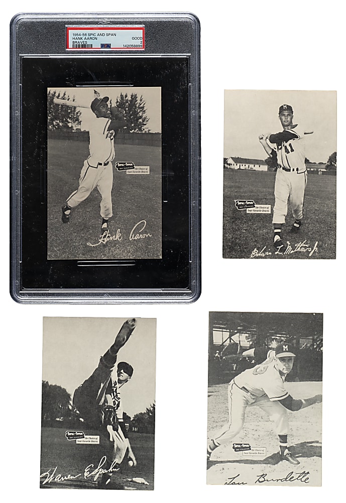 1954-1956 Spic and Span Braves Complete Set (18)