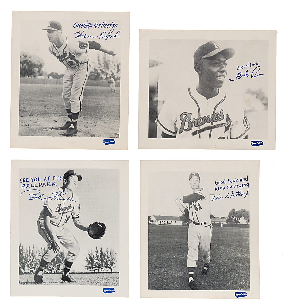 1957 Spic and Span Braves Near-Complete Set (19/20)