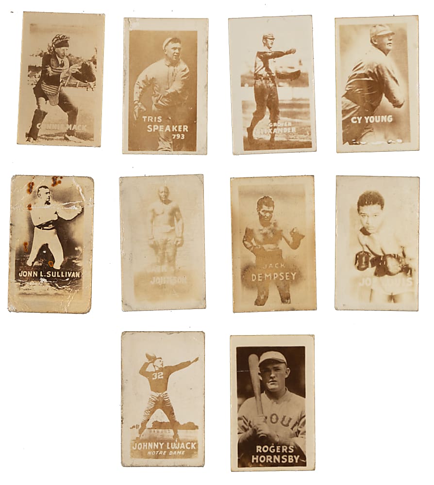 1948 Topps "Magic Photos" Multi-Sport Complete Set (252) Plus Album