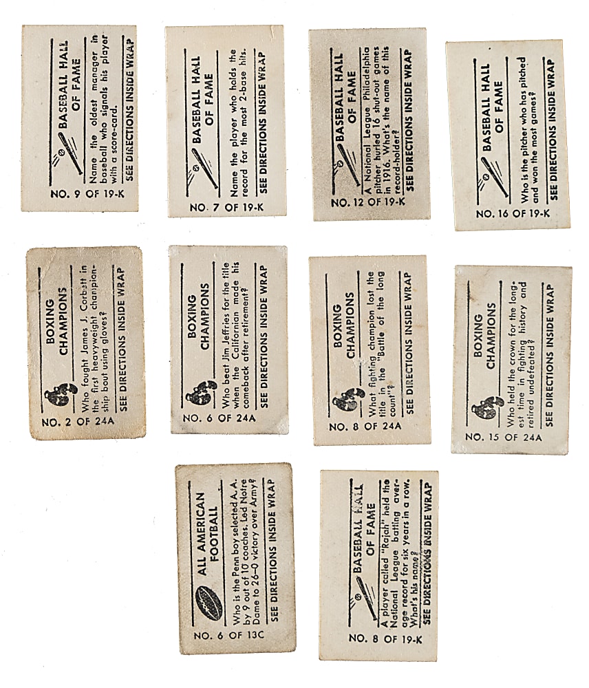 1948 Topps "Magic Photos" Multi-Sport Complete Set (252) Plus Album