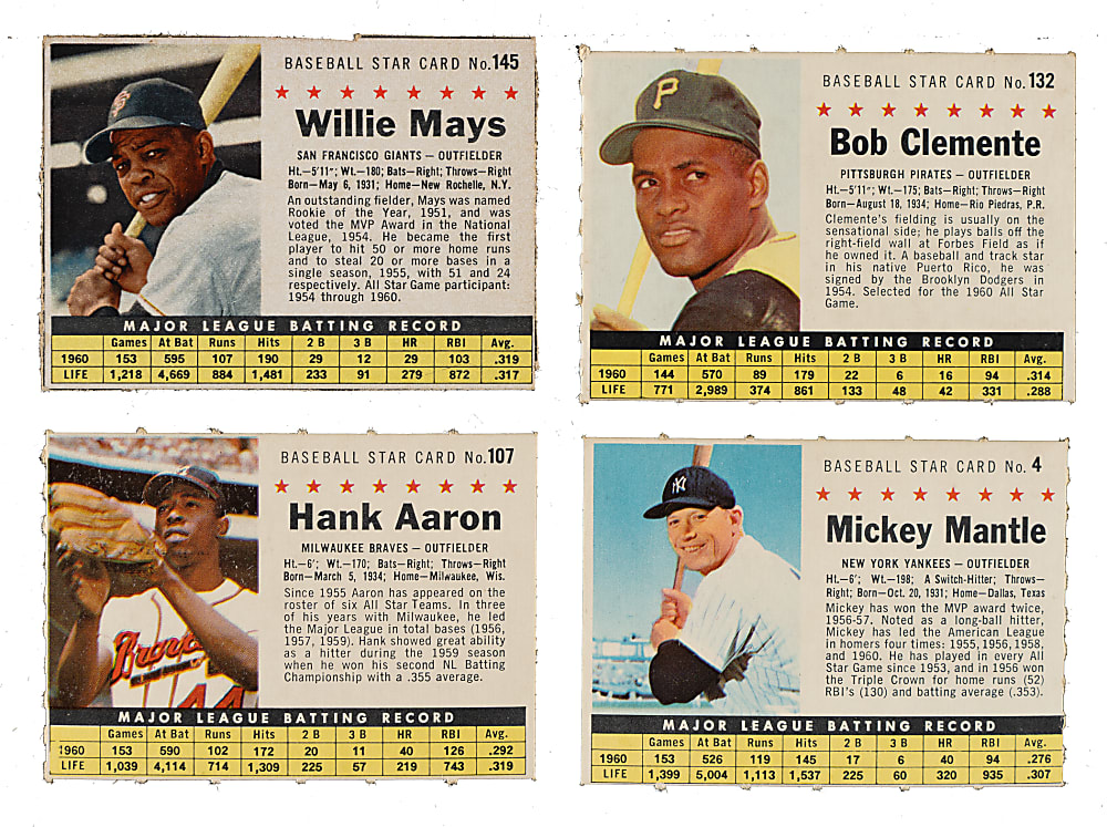 1961 Post Cereal Complete Set (200)