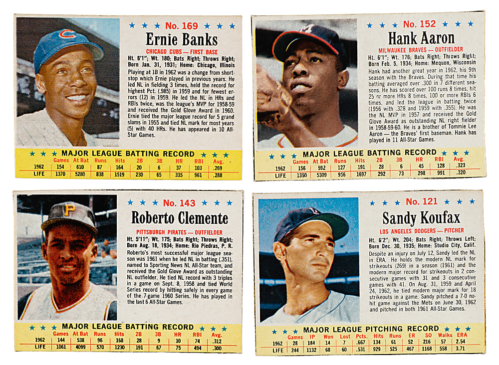 1963 Post Cereal Near-Complete Set (182/200)