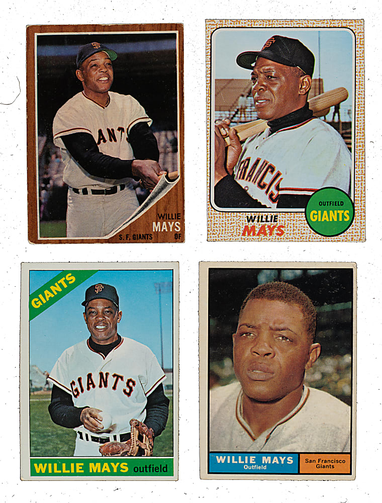 1958 to 1969 Topps and Fleer Willie Mays Collection (46)