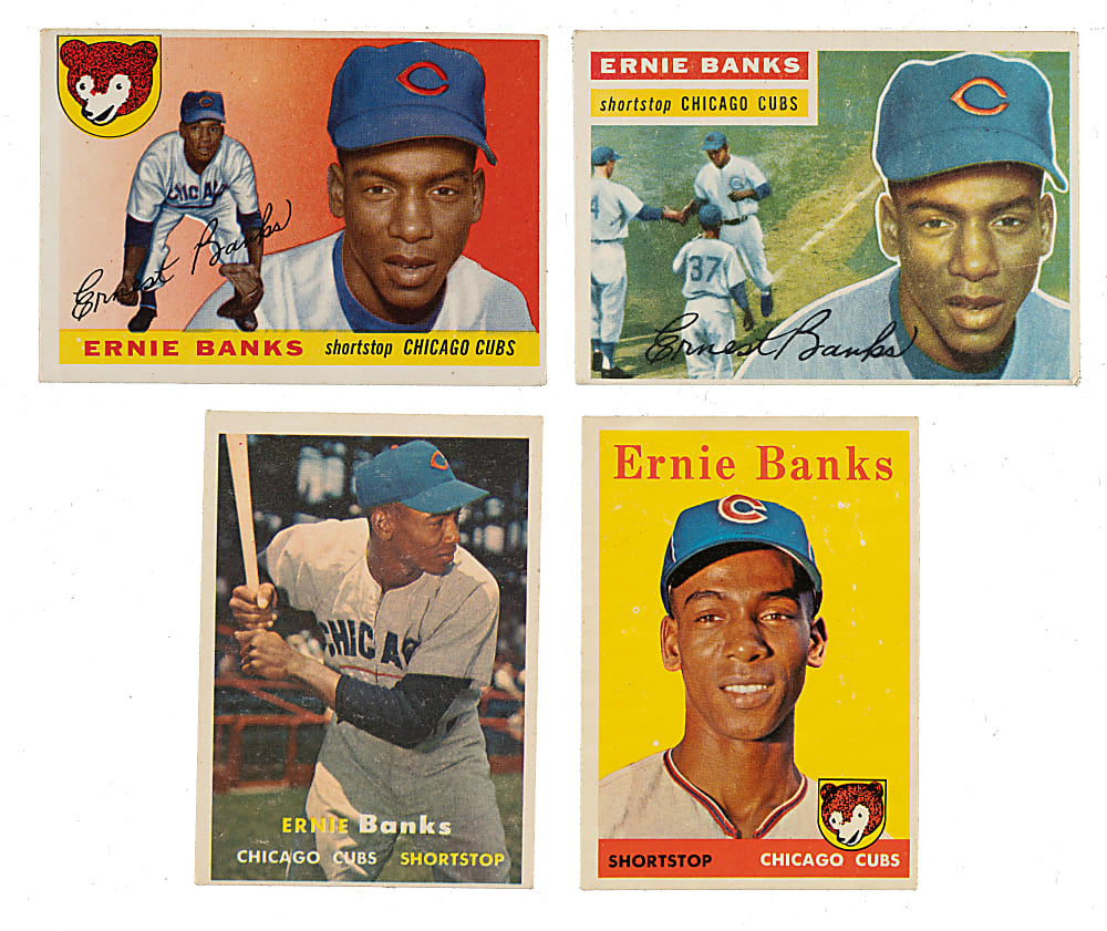 1955 to 1969 Topps Ernie Banks Collection (58)