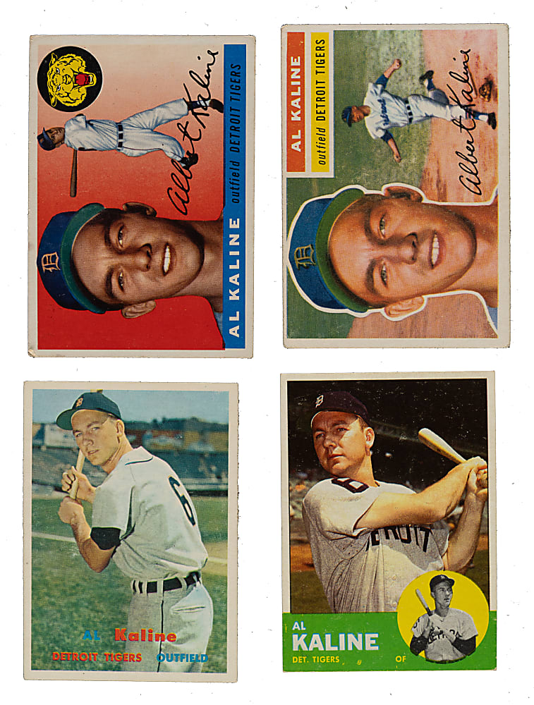 1955 to 1969 Topps Al Kaline Collection (54)