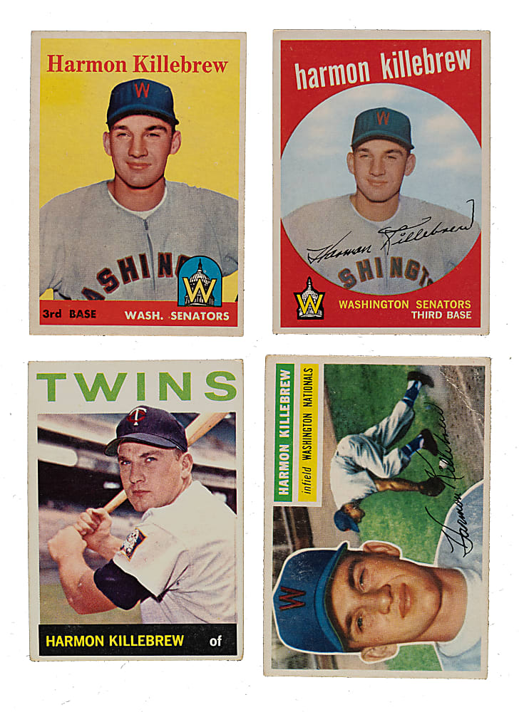 1956 to 1969 Topps Harmon Killebrew Collection (54)