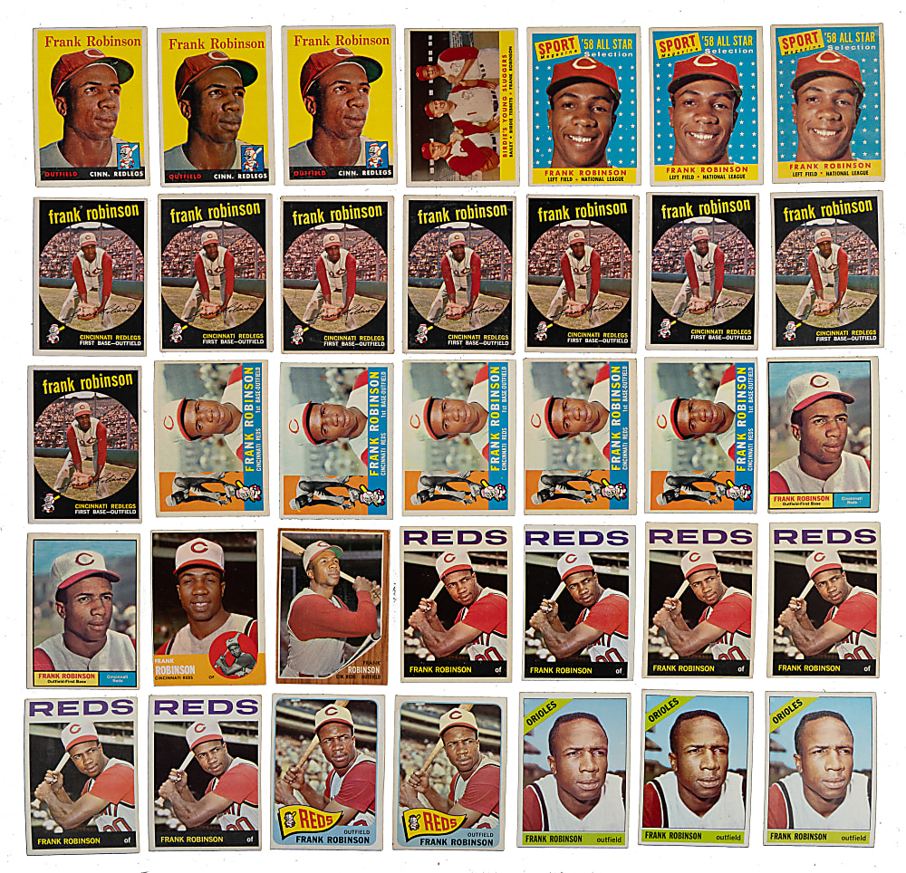 1958 to 1969 Topps Frank Robinson Collection (49)