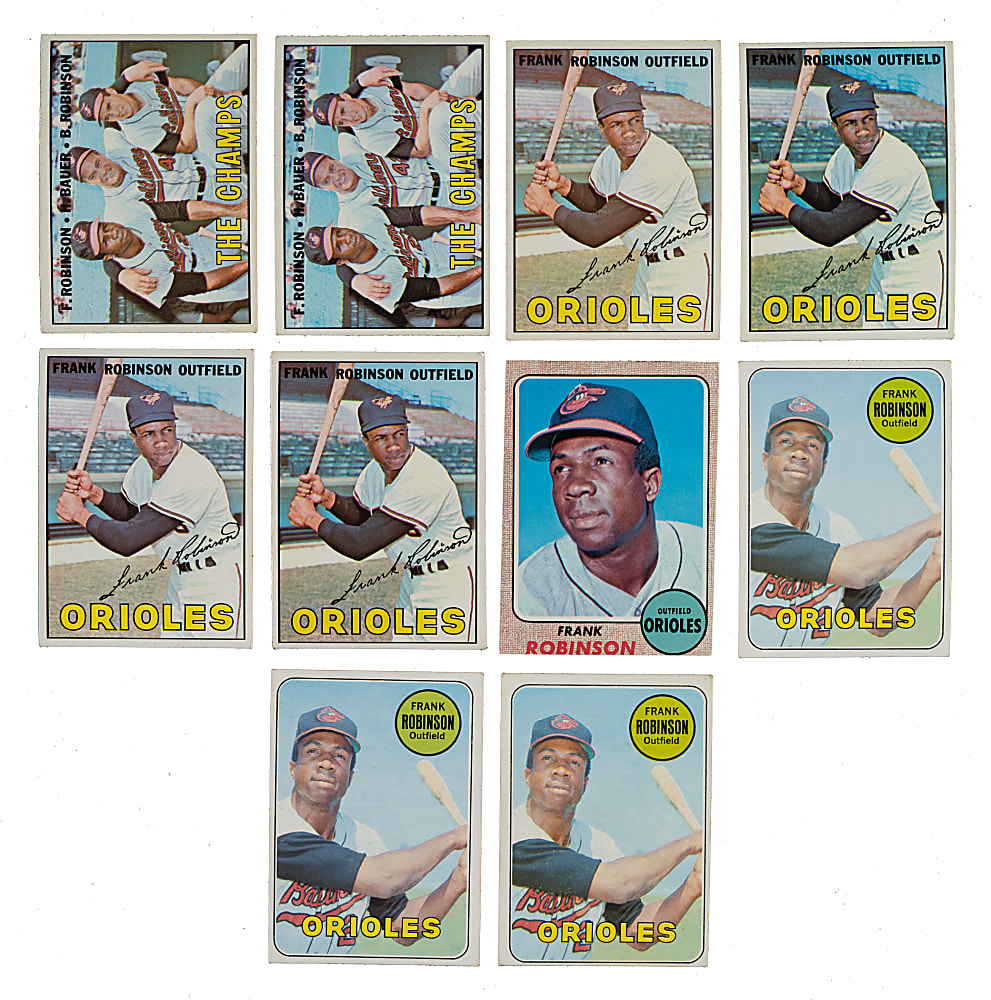 1958 to 1969 Topps Frank Robinson Collection (49)