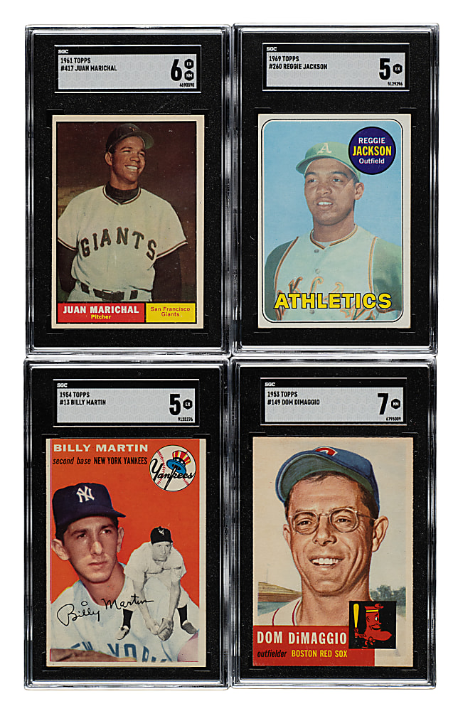 Impressive 1951 to 1969 Topps, Bowman, and Fleer Collection (462) Including 320 Hall of Famers