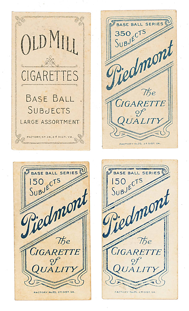 1909-1911 T206 White Border Collection (148)