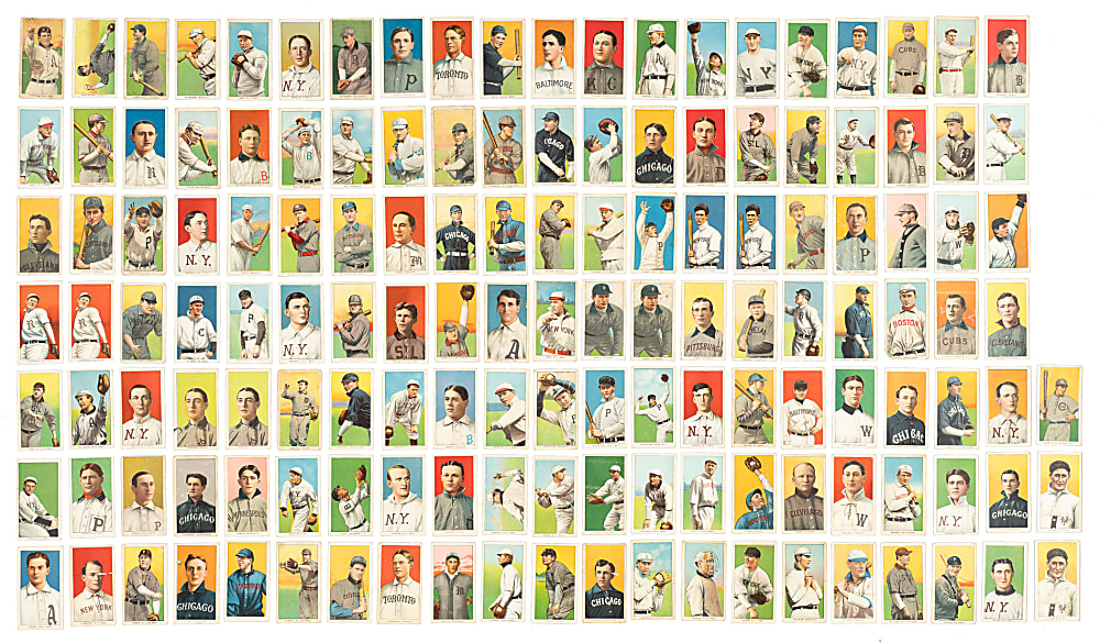 1909-1911 T206 White Border Collection (148)