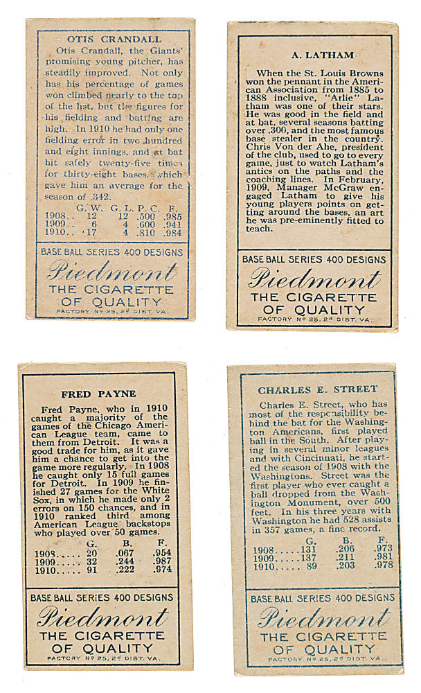 1911 T205 Gold Border Collection (67)