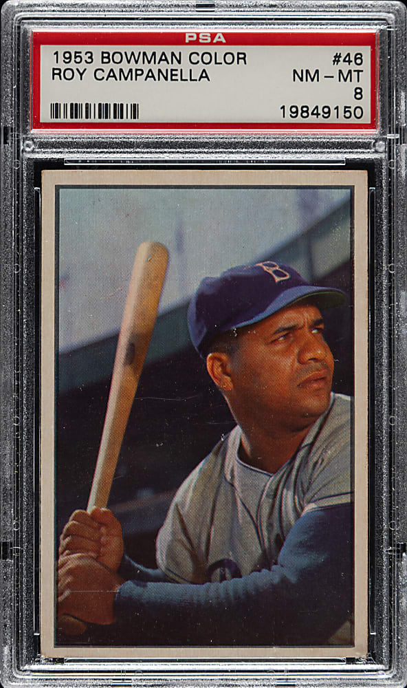 1953 Bowman Color #46 Roy Campanella PSA NM-MT 8