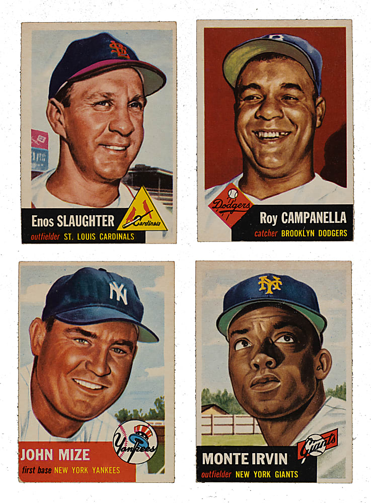 1953 Topps Partial Set (157/274)