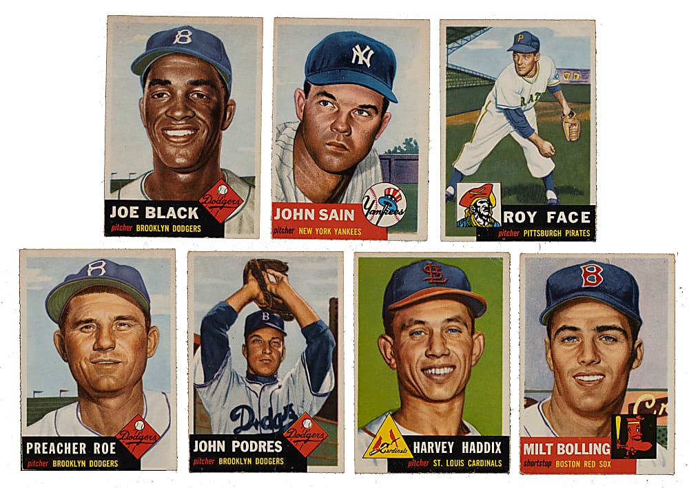 1953 Topps Partial Set (157/274)