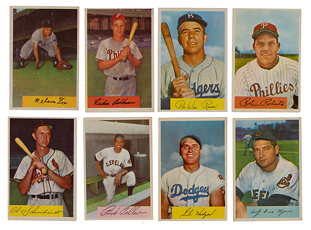 1954 Bowman Near-Complete Set (173/224)