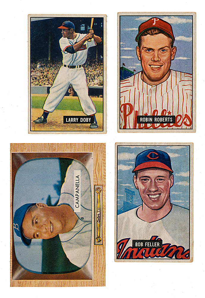 1951 and 1955 Bowman Partial Set Pair (2 Sets, 396 Cards)