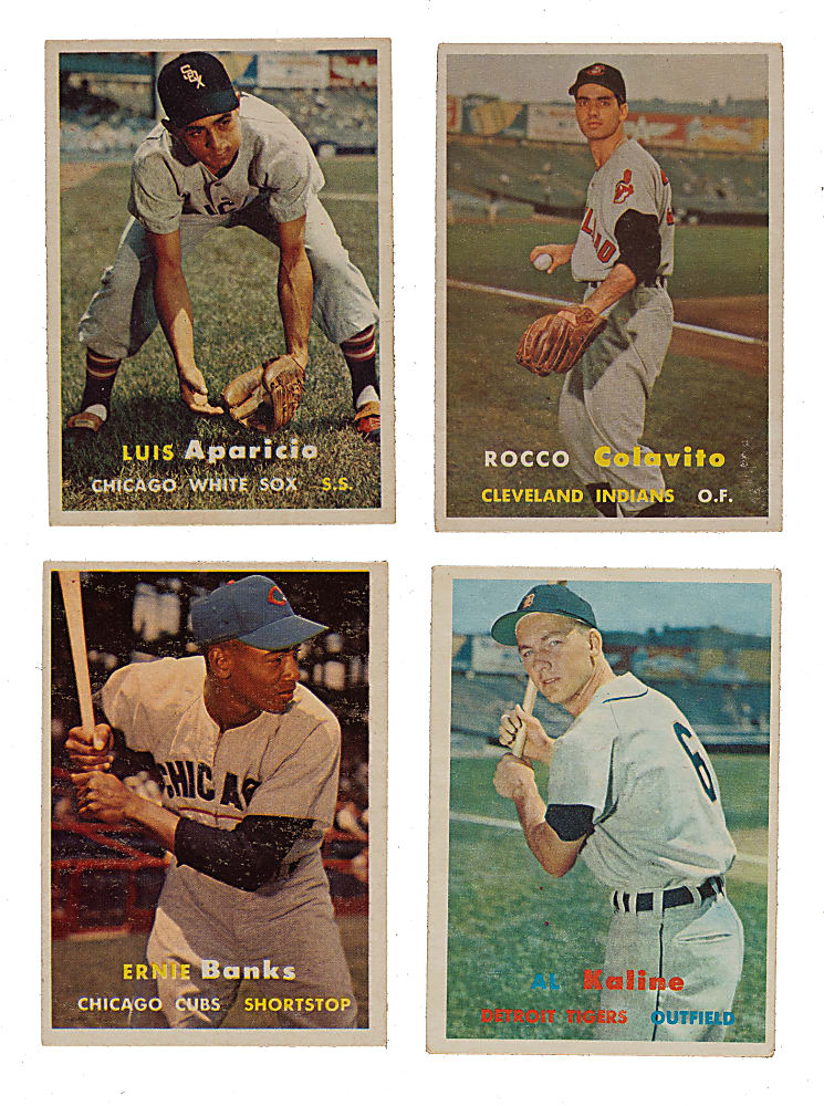 1957 Topps Partial Set (280/407)