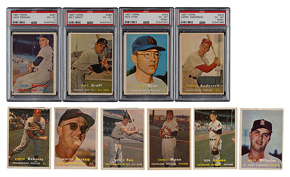 1957 Topps Partial Set (280/407)