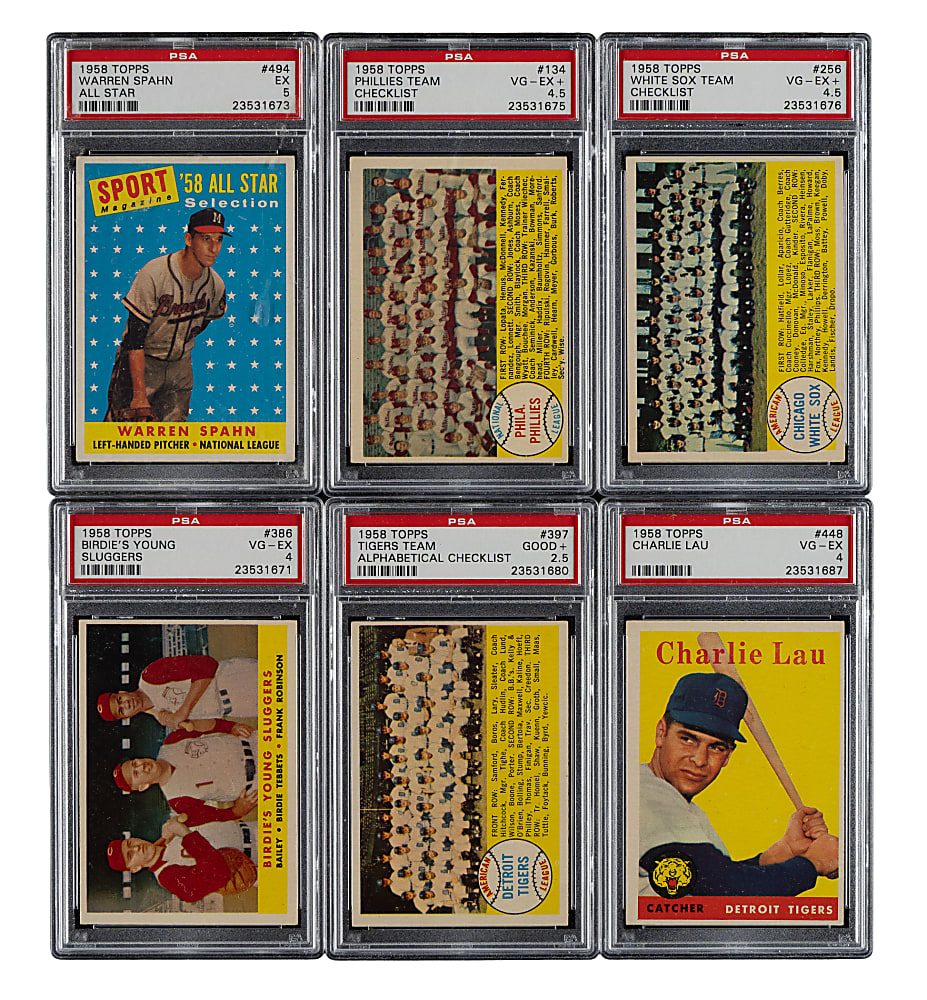 1958 Topps Near-Complete Set (422/494)