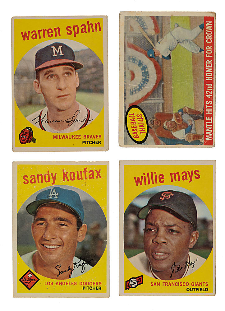1959 Topps Partial Set (497/572)