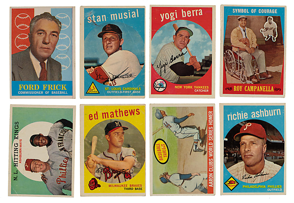 1959 Topps Partial Set (497/572)