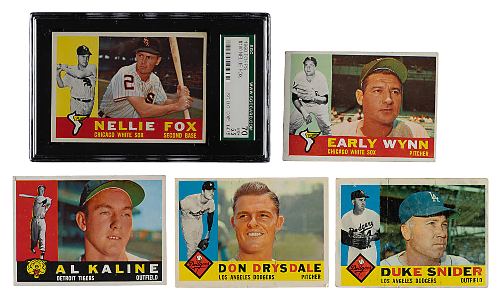 1960 Topps Near-Complete Set (467/572)