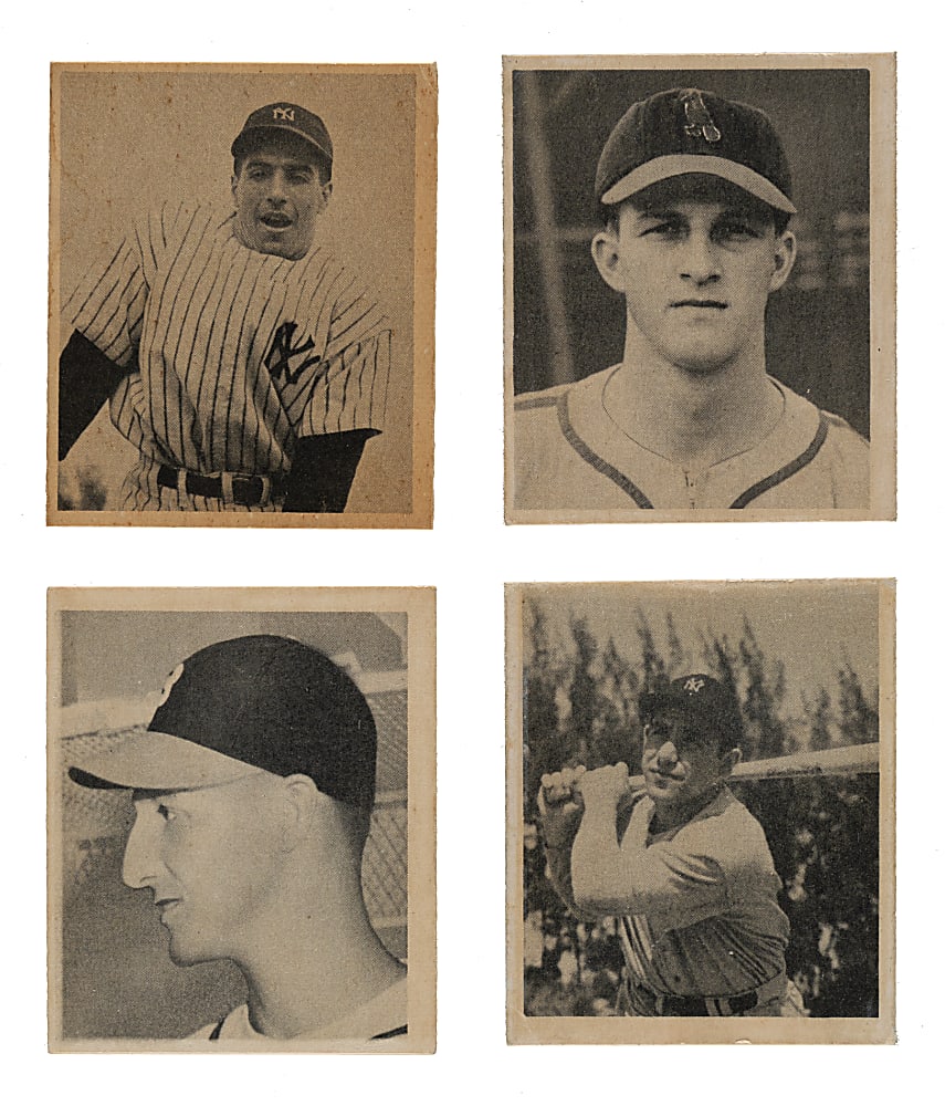 1948 Bowman Partial Set (31/48) Including Berra, Musial, and Spahn Rookies