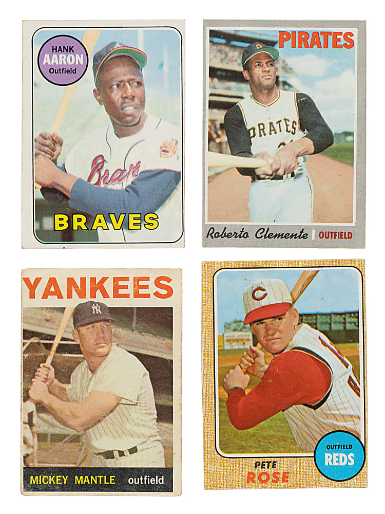 1953 to 1971 Topps, Bowman, Fleer, and Post Cereal Shoebox Collection (837) Including 113 Hall of Famers