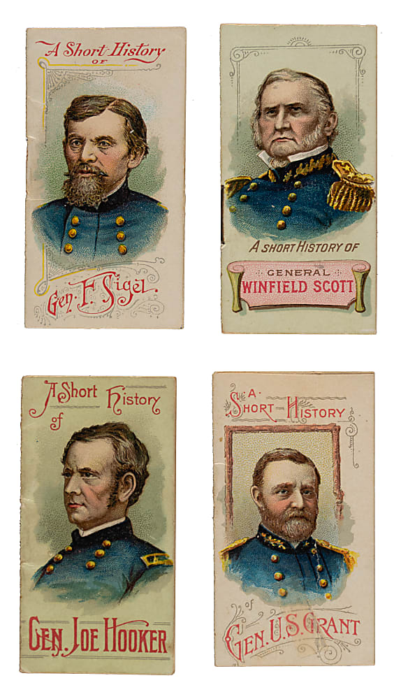 1888 N78 Duke "Histories of Generals" Partial Set (26/50)