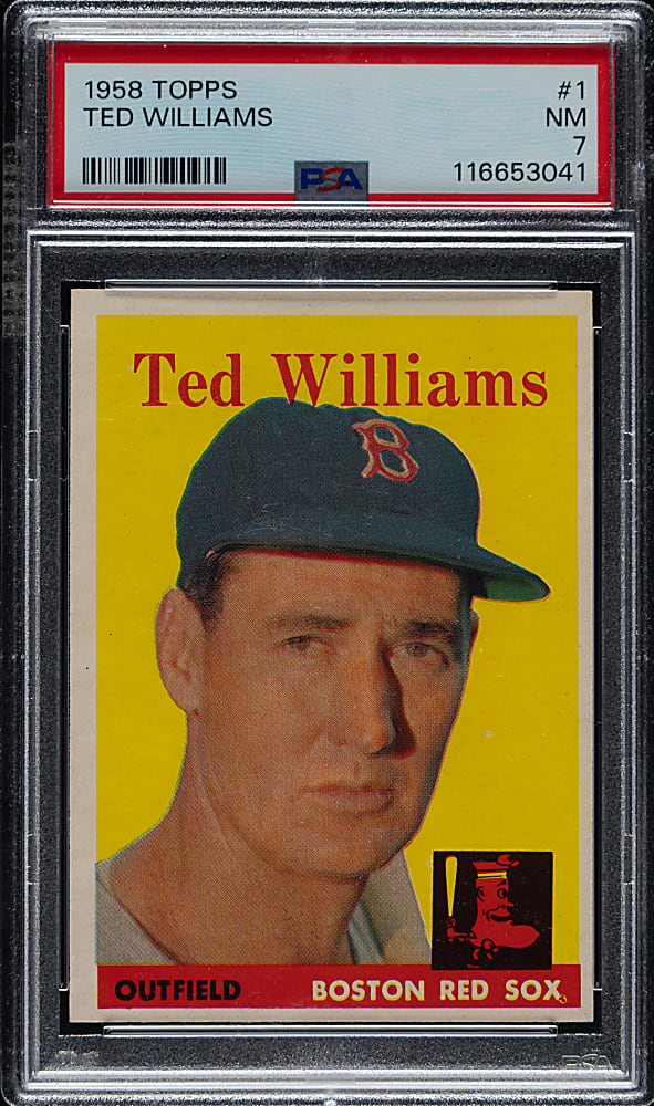 1958 Topps #1 Ted Williams PSA NM 7