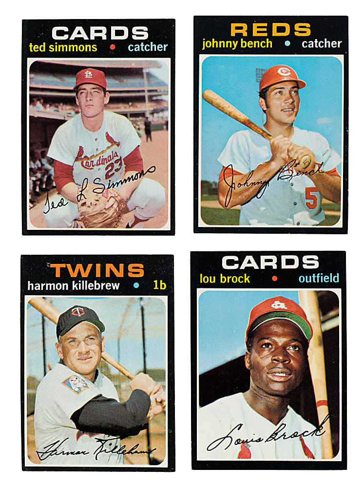 High-Grade 1971 Topps Complete Set (752) Including 20 SGC- and PSA-Graded Cards