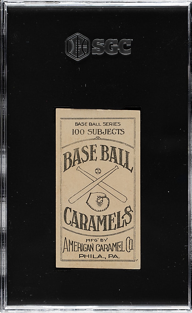 1909-1911 E90-1 American Caramel Ed Karger SGC EX 5 - 1 of 2 - Highest Graded!