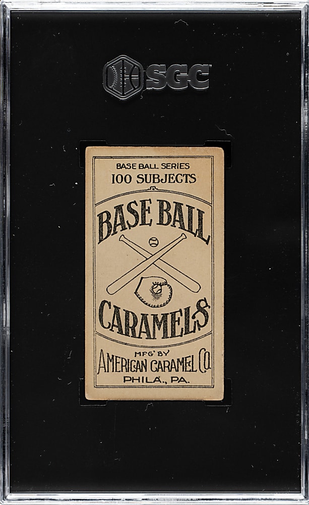 1909-1911 E90-1 American Caramel Hans Lobert SGC VG/EX 4 - 1 of 4 - Highest Graded!