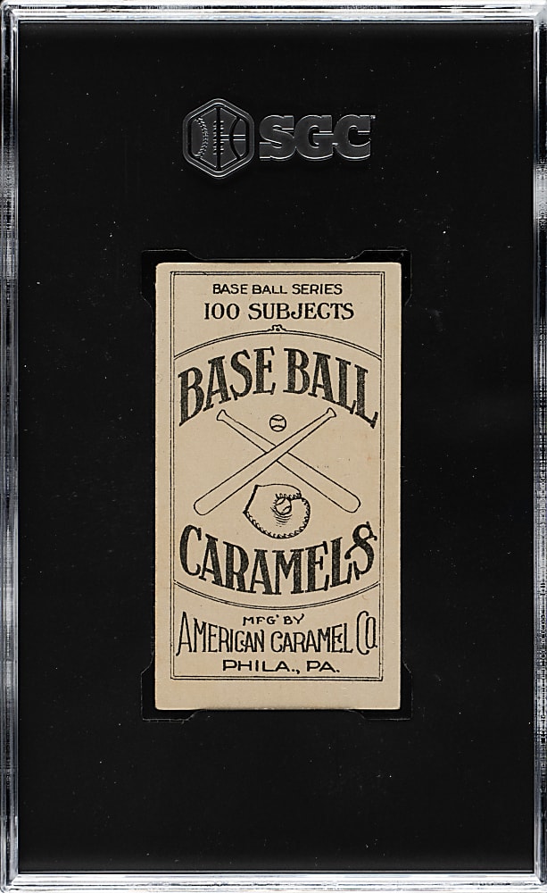 1909-1911 E90-1 American Caramel Jake Stahl SGC VG/EX+ 4.5 - 1 of 1 - Highest Graded!