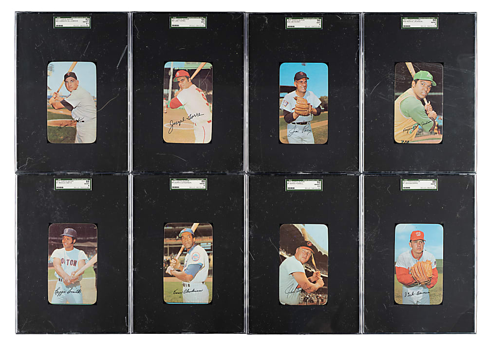 High-Grade 1971 Topps Super Complete Set (63) Including 39 SGC-Graded Cards