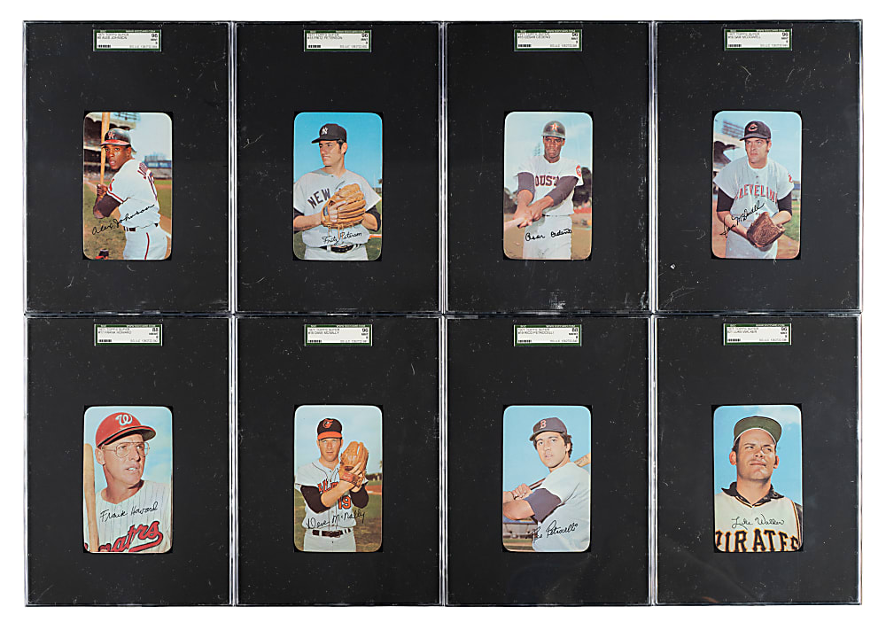High-Grade 1971 Topps Super Complete Set (63) Including 39 SGC-Graded Cards