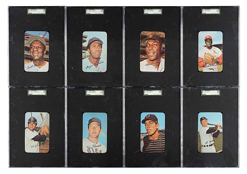 High-Grade 1971 Topps Super Complete Set (63) Including 39 SGC-Graded Cards